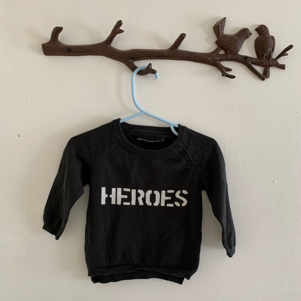 COPY - ZADIG & VOLTAIRE toddler boy sweater